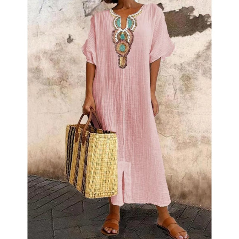 Angelique - Boho Maxi Dress
