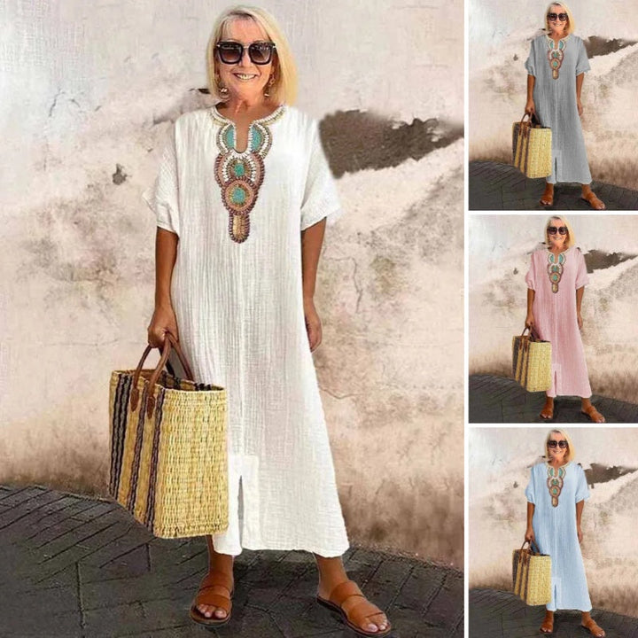 Angelique - Boho Maxi Dress