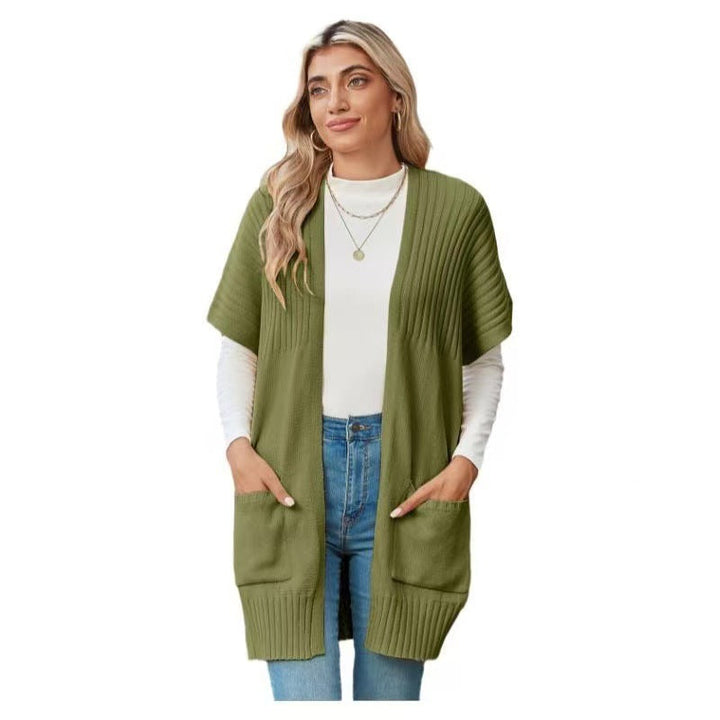 Eva - Open Front Knit Cardigan