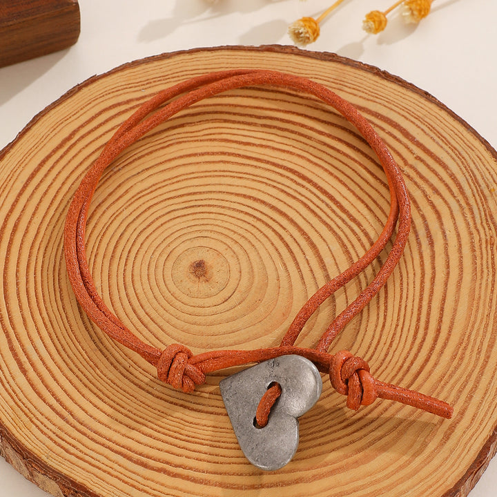 Harper - Heart Cord Bracelet