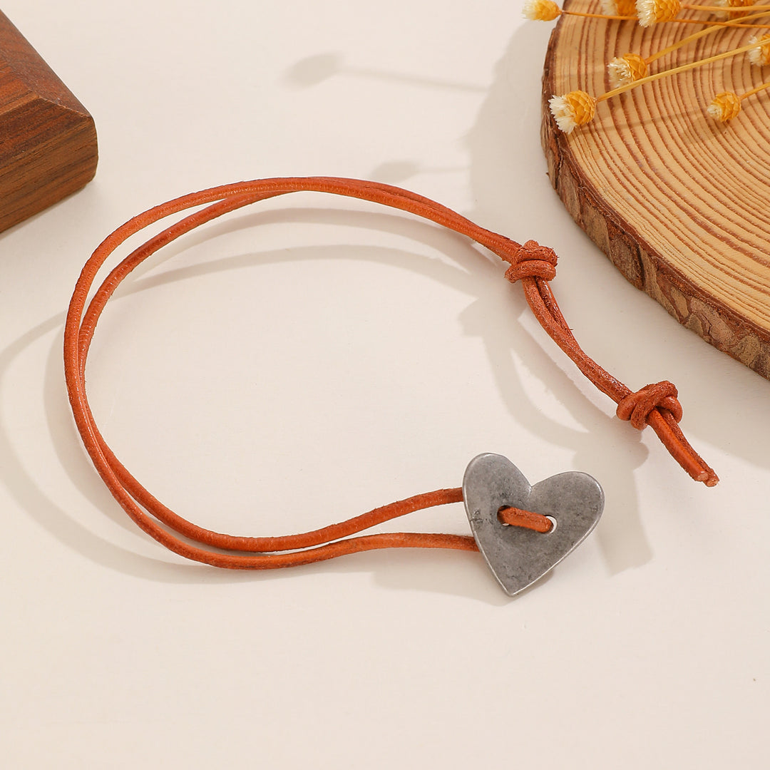Harper - Heart Cord Bracelet