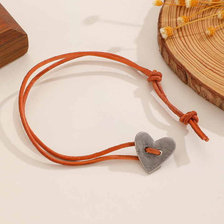 Harper - Heart Cord Bracelet