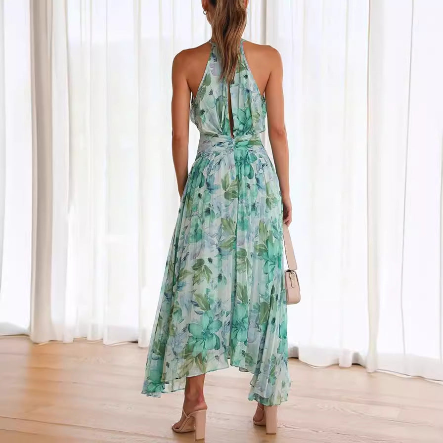 Simone - Halter Maxi Dress