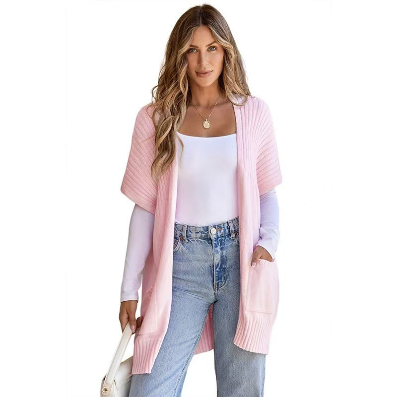 Eva - Open Front Knit Cardigan