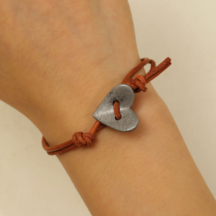 Harper - Heart Cord Bracelet