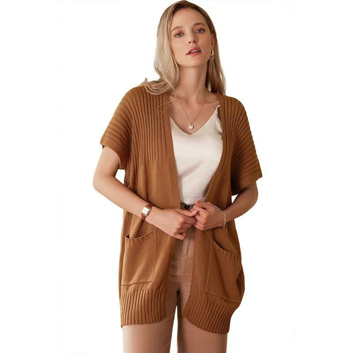 Eva - Open Front Knit Cardigan