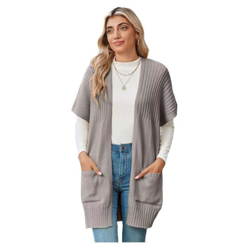 Eva - Open Front Knit Cardigan