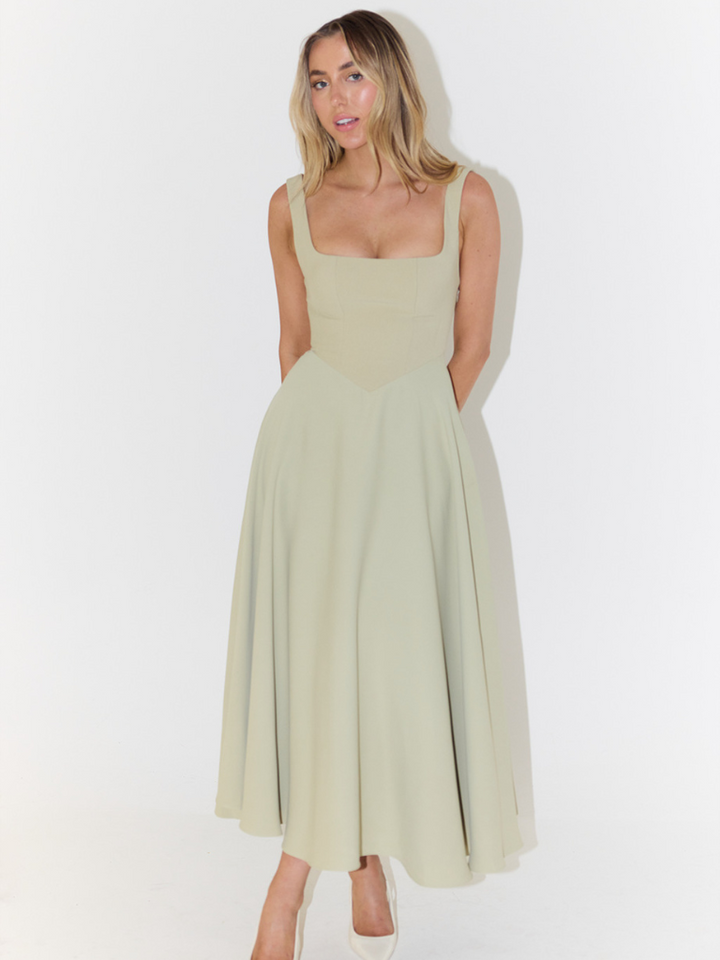 Lottie - Sleeveless Long Dress