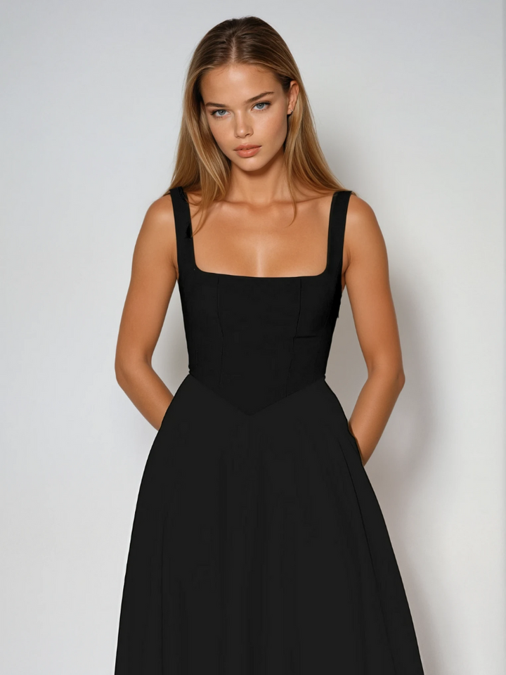 Lottie - Sleeveless Long Dress