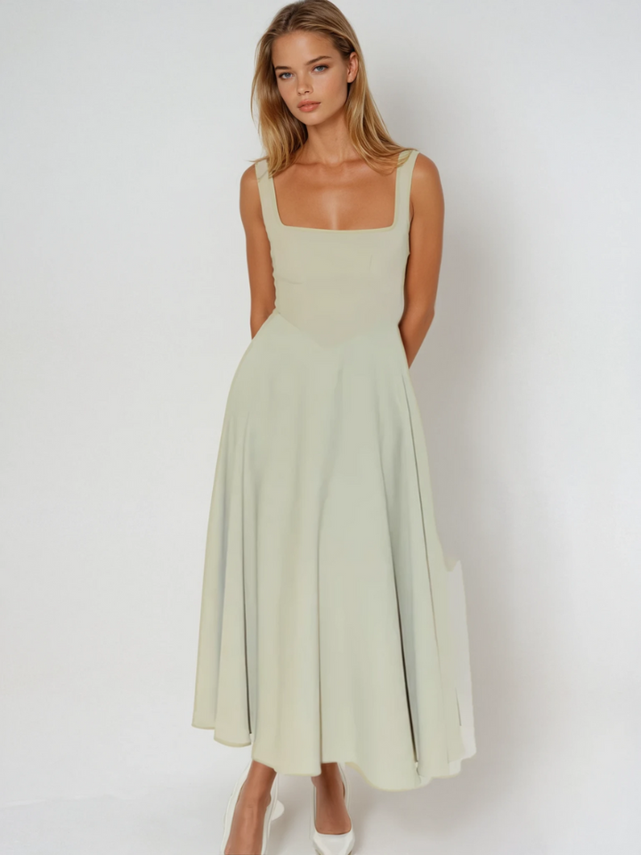 Lottie - Sleeveless Long Dress