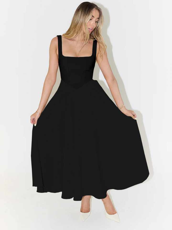 Lottie - Sleeveless Long Dress