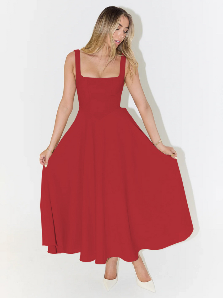 Lottie - Sleeveless Long Dress