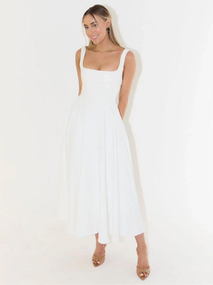 Lottie - Sleeveless Long Dress