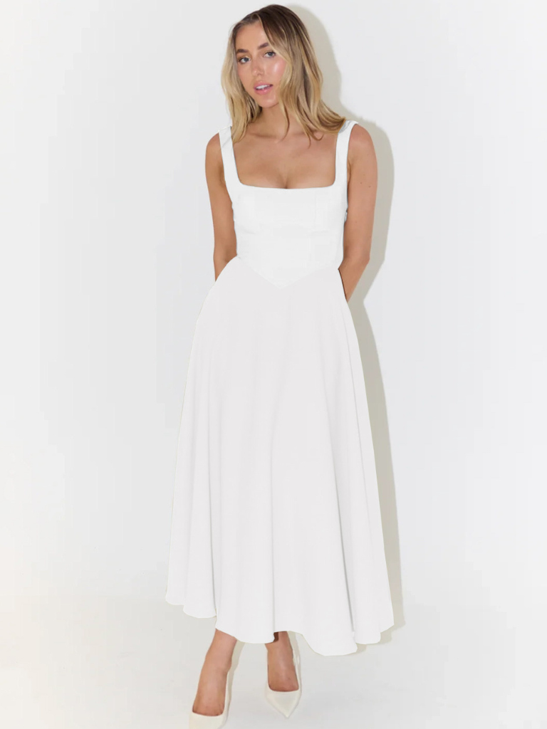 Lottie - Sleeveless Long Dress