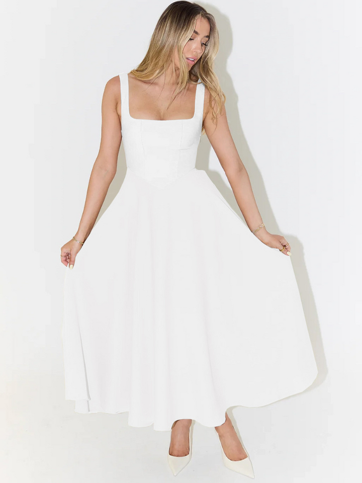 Lottie - Sleeveless Long Dress