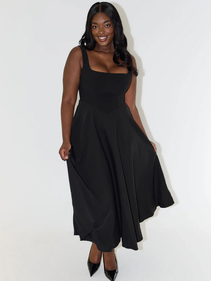 Lottie - Sleeveless Long Dress