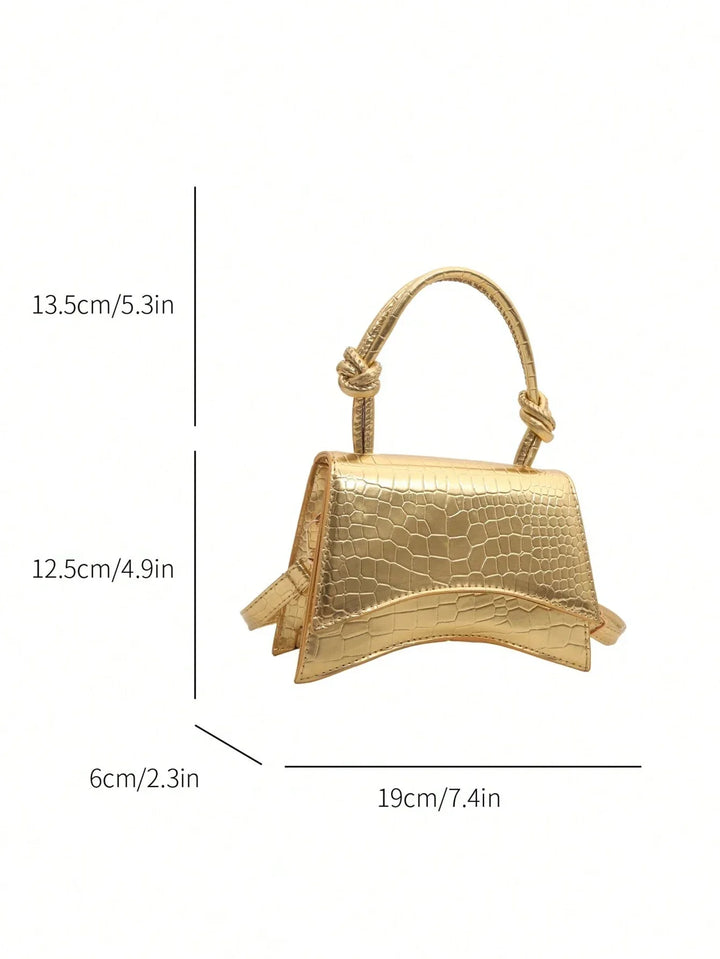 Nathalia - Curved Crossbody Bag