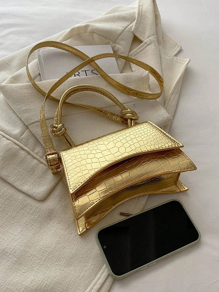 Nathalia - Curved Crossbody Bag