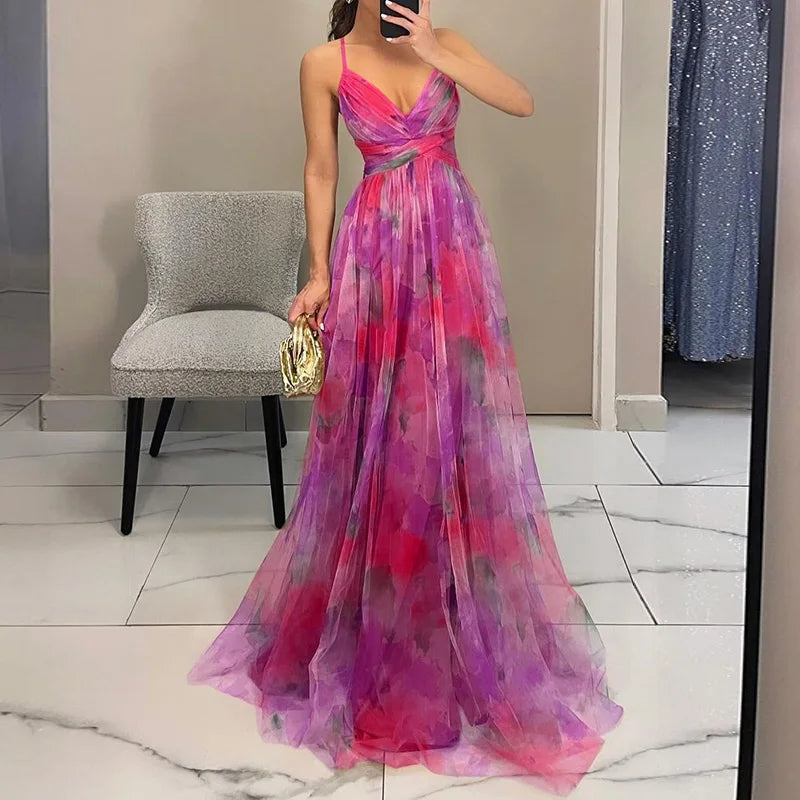 Allyson - Floral Maxi Dress