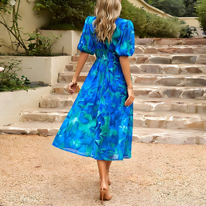 Sasha - Elegant V-Neck Dress
