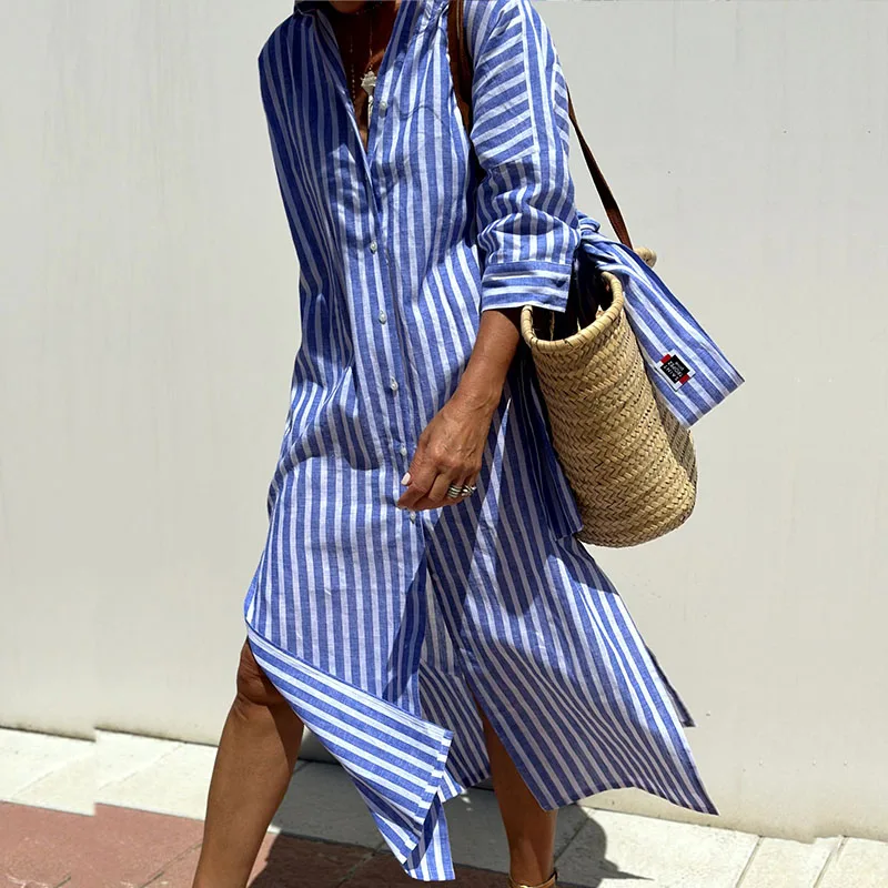 Dani - Long Shirt Dress