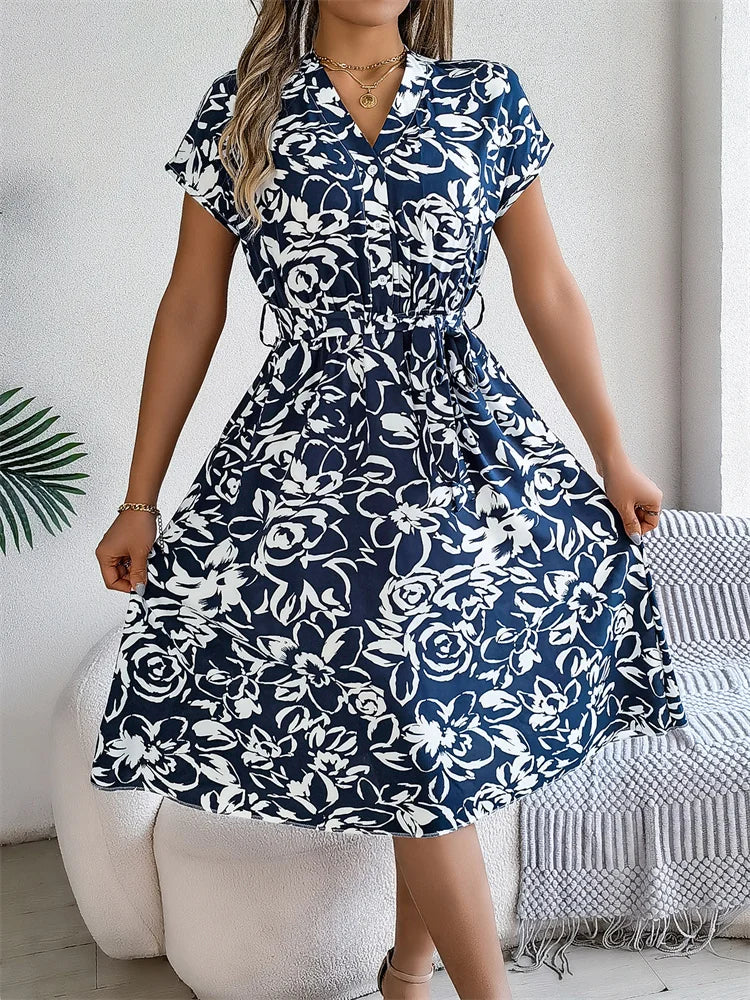 Marta - V-Neck Dress
