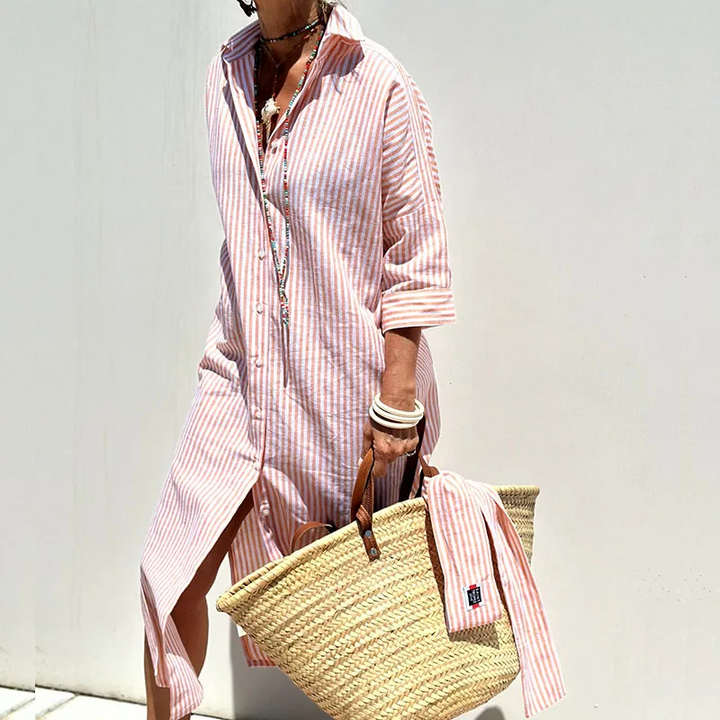 Dani - Long Shirt Dress