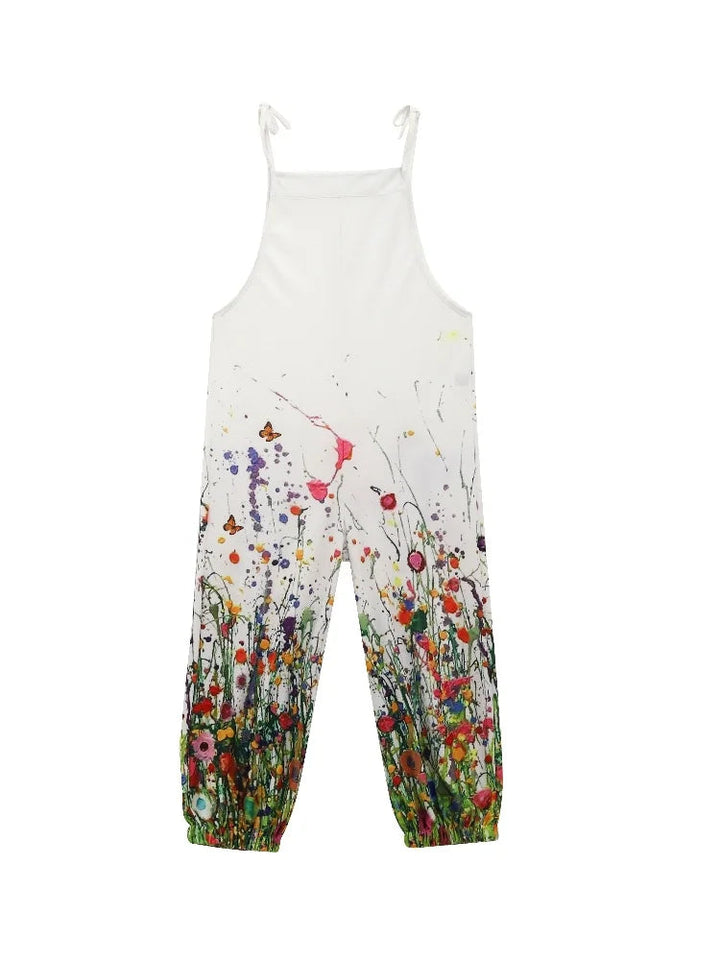 Aubrie - Summer Feline Jumpsuit