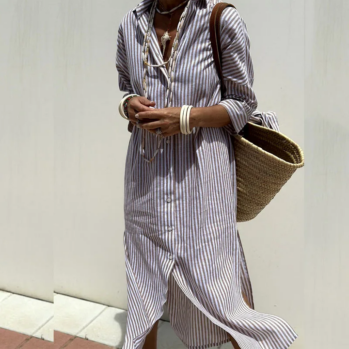 Dani - Long Shirt Dress