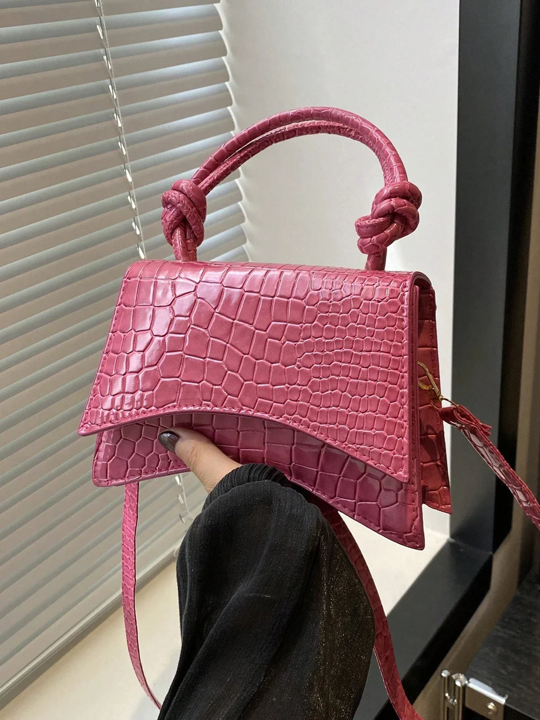 Nathalia - Curved Crossbody Bag