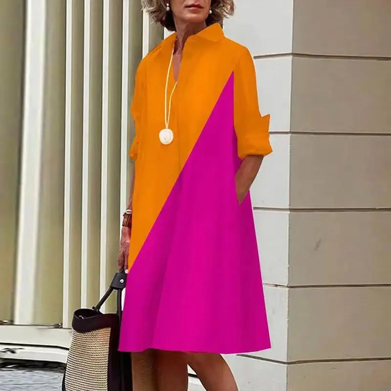 Donna - Elegant Shirt Dress