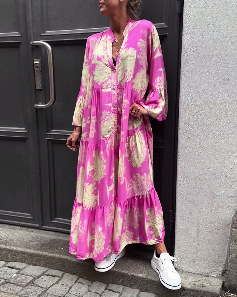 Savanna - Long Floral Dress