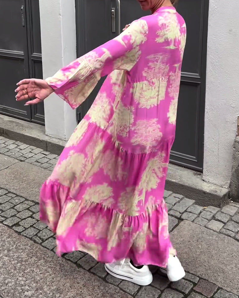 Savanna - Long Floral Dress