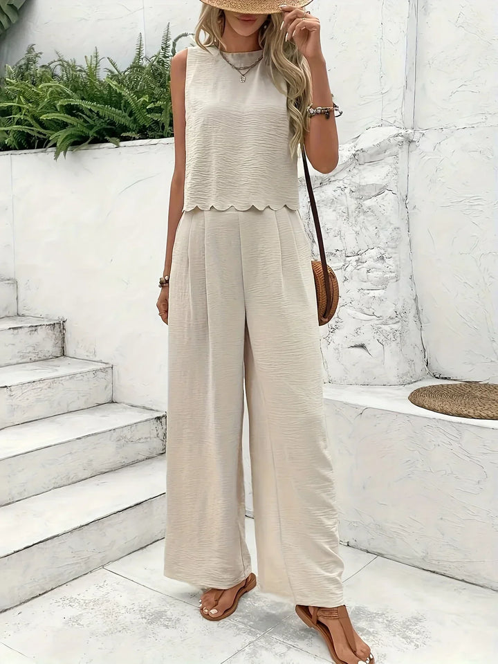 Chloe - Lace-Up Lounge Co-ord