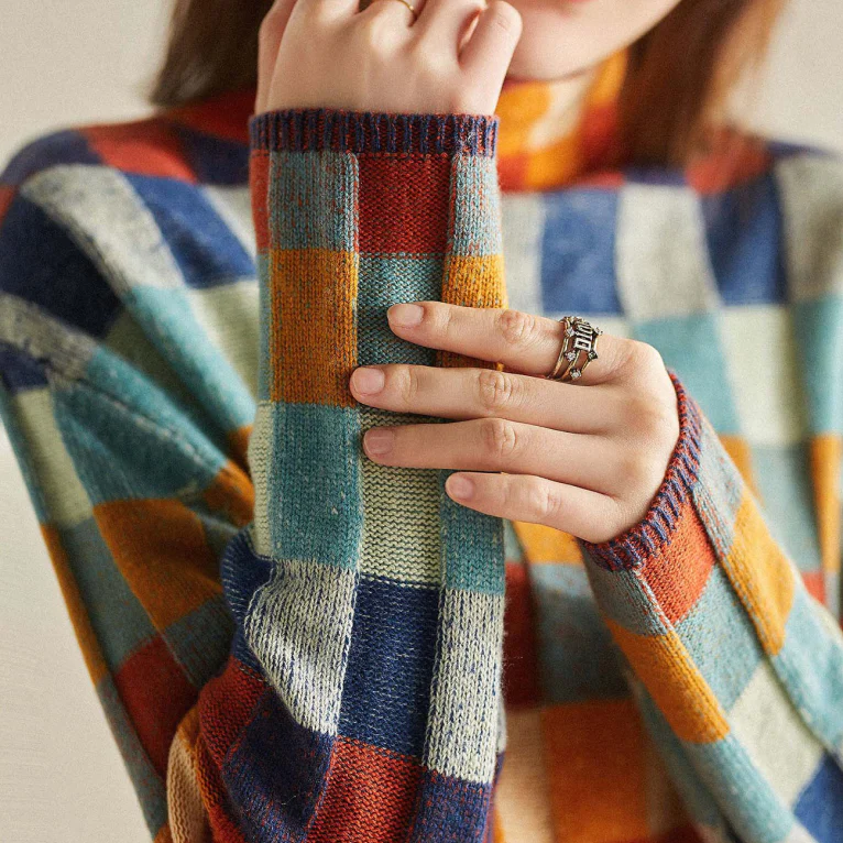 Darcie - Knitted High Neck Jumper