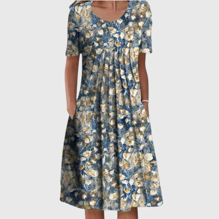 Layla - Classic Floral Dress