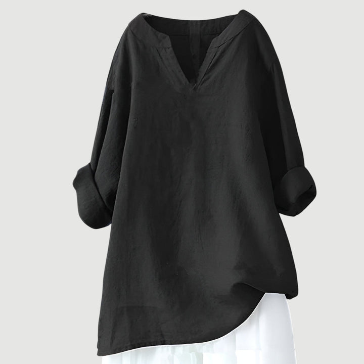 Xyla - Casual V-Neck Blouse