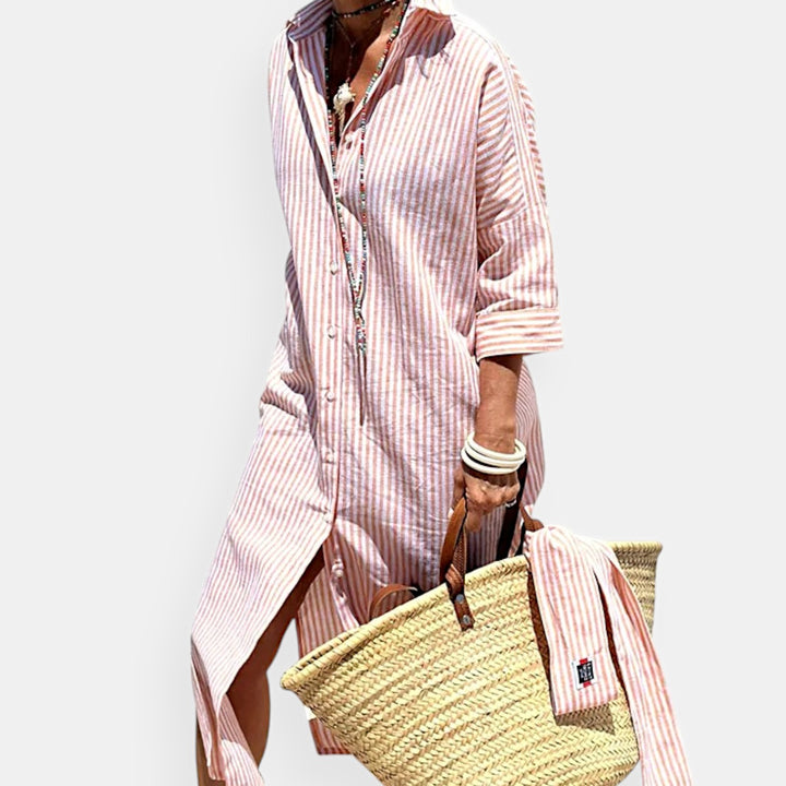 Dani - Long Shirt Dress
