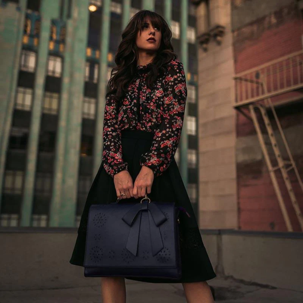 Grace™ Elegant Bow-Tie Satchel