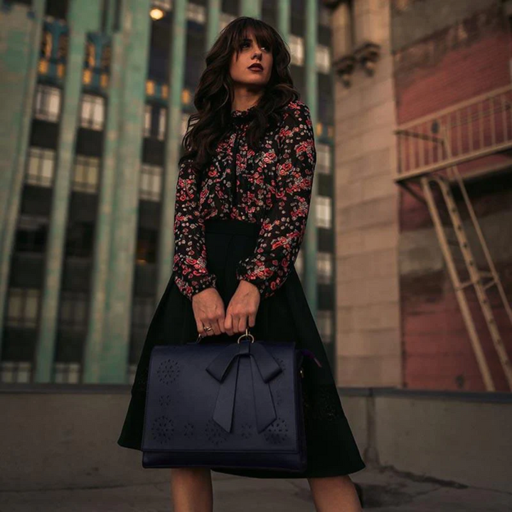 Grace™ Elegant Bow-Tie Satchel