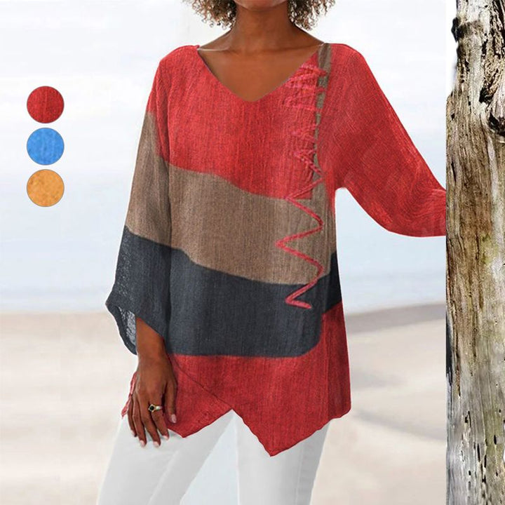 Tori - Stylish V-Neck Top
